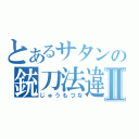 とあるサタンの銃刀法違反Ⅱ（じゅうもつな）