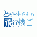 とある林さんの飛行機ごっこ（ぶーん）