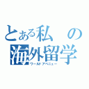 とある私の海外留学（ワールドアベニュー）