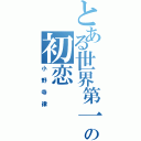 とある世界第一の初恋（小野寺律）