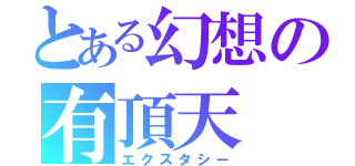 とある幻想の有頂天（エクスタシー）