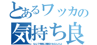 とあるワッカの気持ち良すぎだろ（なんで寺院に機械があるんだよ）