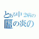 とある中２病の闇の炎の使い手（）