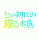 とある初代の黄色水族（コダック）