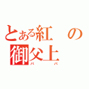 とある紅の御父上（パパ）