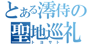 とある澪侍の聖地巡礼（トヨサト）