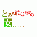 とある最低最悪の女（沢尻エリカ）