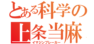 とある科学の上条当麻（イマジンブレーカー）