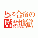 とある合宿の監禁地獄（デッドプリズン）