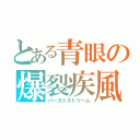 とある青眼の爆裂疾風弾（バーストストリーム）