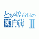 とある煌帝国の練白龍Ⅱ（第四皇子）