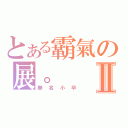 とある霸氣の展。Ⅱ（無名小卒）