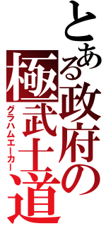 とある政府の極武士道（グラハムエーカー）