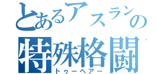 とあるアスランの特殊格闘（トゥーヘアー）