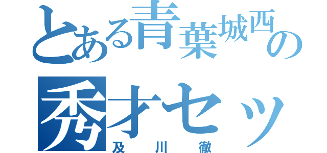 とある青葉城西の秀才セッター（及川徹）