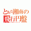 とある湘南の飛行円盤（アルティメット）