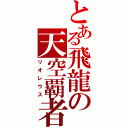 とある飛龍の天空覇者（リオレウス）