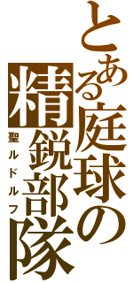 とある庭球の精鋭部隊（聖ルドルフ）