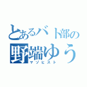 とあるバト部の野端ゆうと（マゾヒスト）