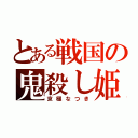 とある戦国の鬼殺し姫（京極なつき）