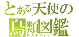 とある天使の鳥類図鑑（テスタメント）