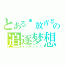 とある绽放青春の追逐梦想（インデックス）