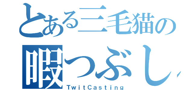 とある三毛猫の暇つぶし（ＴｗｉｔＣａｓｔｉｎｇ）