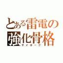 とある雷電の強化骨格（サイボーグ）