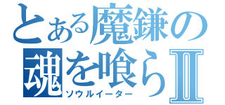 とある魔鎌の魂を喰らう者Ⅱ（ソウルイーター）