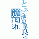 とある池辺早良の逆切れ（小さいババァ）