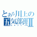 とある川上の五気部理Ⅱ（ゴキブリ）