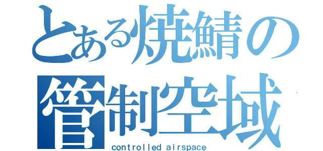 とある焼鯖の管制空域（ｃｏｎｔｒｏｌｌｅｄ ａｉｒｓｐａｃｅ）