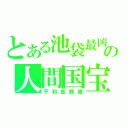 とある池袋最凶の人間国宝（平和島静雄）