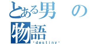 とある男の物語（〜ｄｅｓｔｉｎｙ〜）