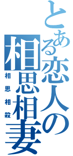 とある恋人の相思相妻（相思相殺）