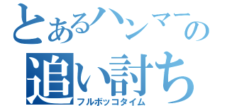 とあるハンマーの追い討ち（フルボッコタイム）