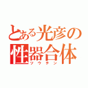 とある光彦の性器合体（ツウチン）