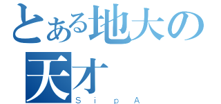 とある地大の天才（ＳｉｐＡ）