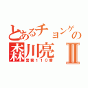 とあるチョンゲの森川亮Ⅱ（警察１１０番）