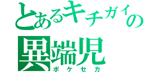 とあるキチガイの異端児（ポケセカ）