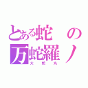 とある蛇の万蛇羅ノ陣（大蛇丸）