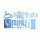 とある龍生の星間飛行Ⅱ（星が綺麗だ）