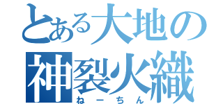 とある大地の神裂火織（ねーちん）