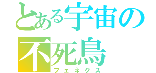 とある宇宙の不死鳥（フェネクス）