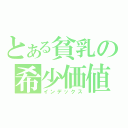 とある貧乳の希少価値（インデックス）