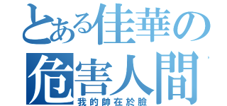 とある佳華の危害人間（我的帥在於臉）