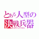 とある人型の決戦兵器（エヴァンゲリオン）