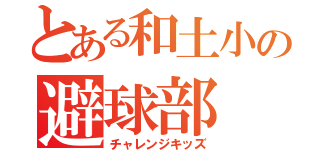 とある和土小の避球部（チャレンジキッズ）