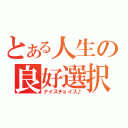 とある人生の良好選択（ナイスチョイス♪）