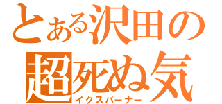とある沢田の超死ぬ気（イクスバーナー）